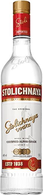 Stolichnaya Vodka (1 x 100 cl)