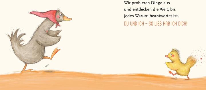 Actual product image So lieb hab ich dich (Pappbilderbuch) (German)
