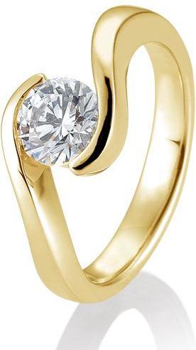 Image du produit Breuning Bague swing 0,80-1,50 ct. (49, Or 750/18 K)