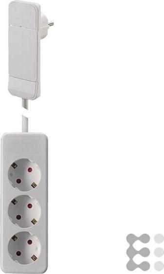 Actual product image Bachmann Surface mounted socket (3 x, CEE 7/3, 1.60 m)