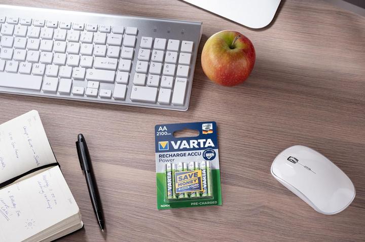 Actual product image Varta Recharge Accu Power (1 pcs., 9V Block, 200 mAh)