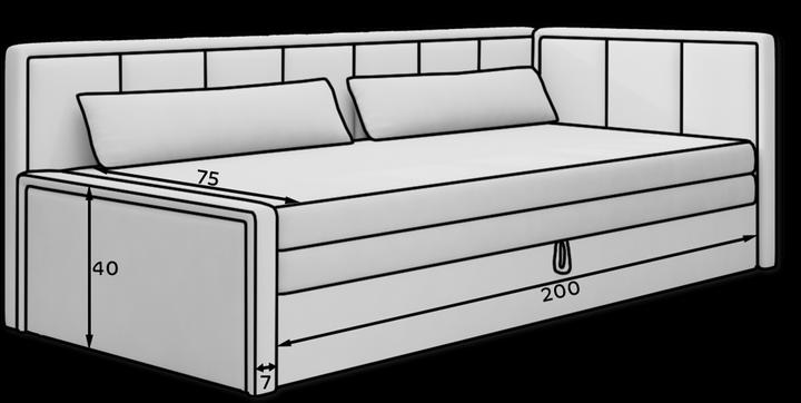 Produktbild ELTAP Fulgeo (3-Sitzer, Bettsofa)