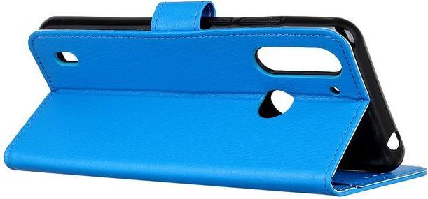Actual product image MU Classic Litchi Leather Bookcover Series (Motorola Moto G8 Power Lite)
