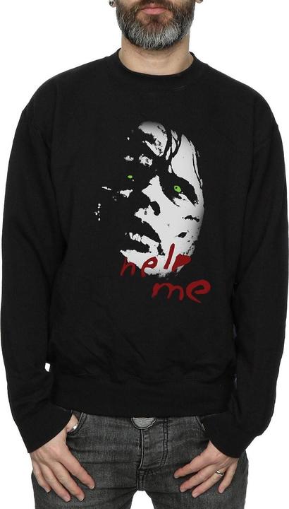 Actual product image The Exorcist Mens Help Me Sweatshirt (L)