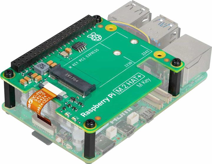 Raspberry Pi Official M.2 HAT+ for 5