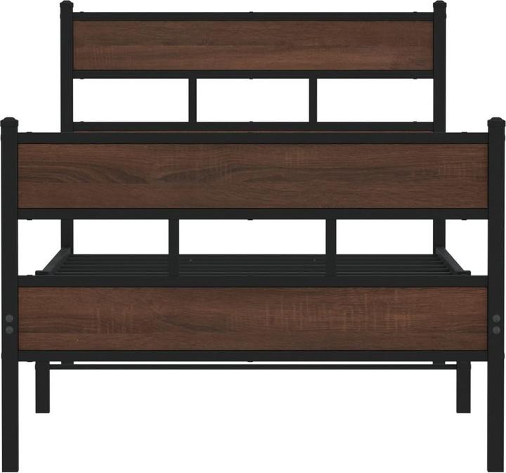 Immagine prodotto VidaXL Letto in metallo Struttura letto a doghe letto matrimoniale senza materasso 160x200cm (160 x 200 cm)