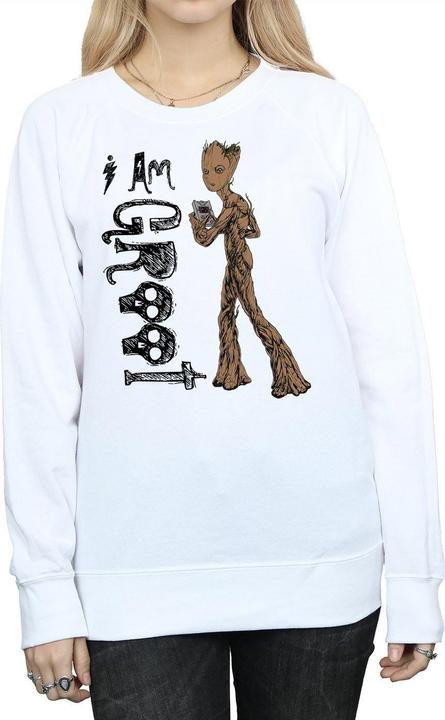 Image du produit - Sweat AVENGERS INFINITY WAR AM TEENAGE GROOT - Femme (S)