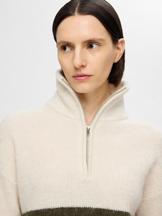Image du produit Selected Femme Pull-over mi-zip (L)