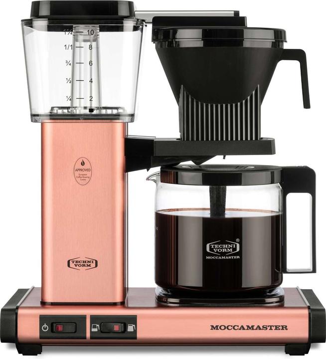 Moccamaster Optio -kahvinkeitin, ruusukulta (Prise UE)