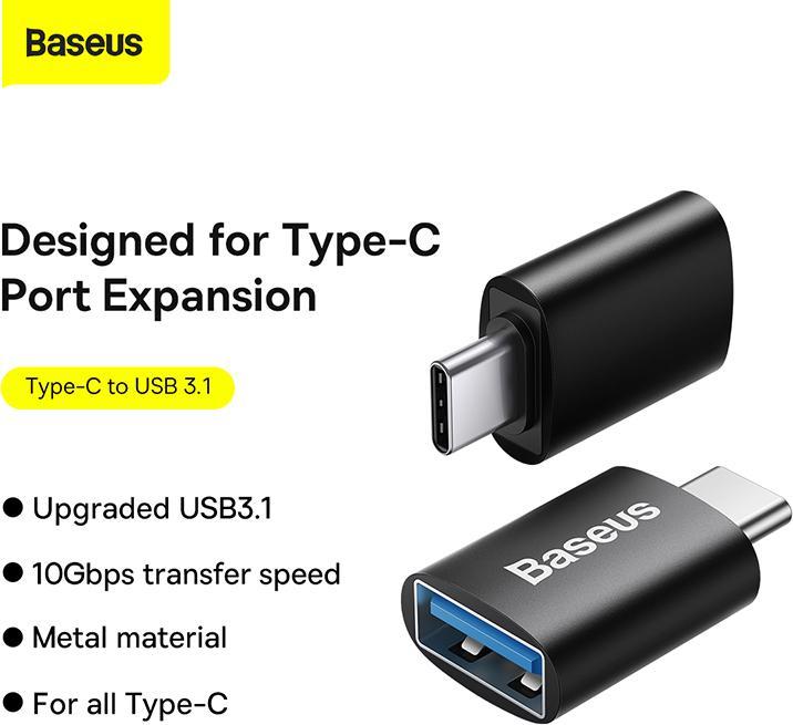Actual product image Baseus USB Typ-C zu (USB-A, USB Type C)