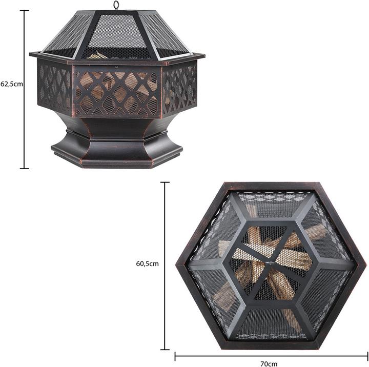 Actual product image Gardebruk Fire basket (60.50 cm)