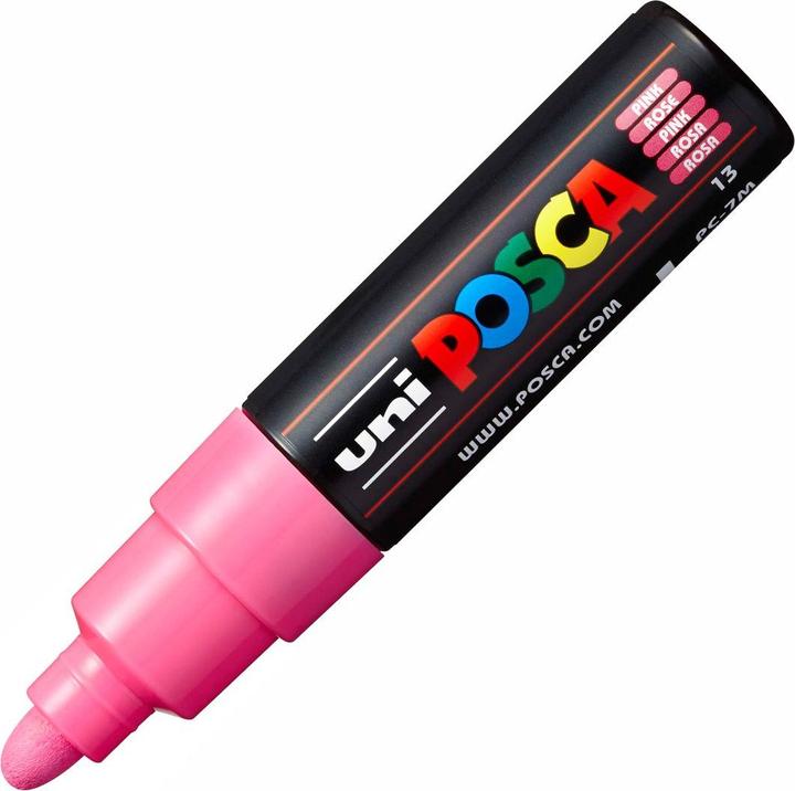 Actual product image Posca Marker PC-7M round tip (Rose, 5.50 mm, 1 x)