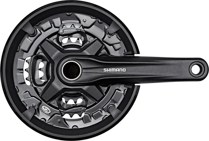 Shimano FC-MT210 Kurbelgarnitur 44/32/22 Zähne 3x9-fach (175 mm)