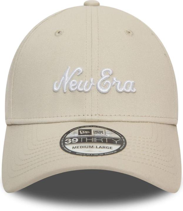 Produktbild New Era 39Thirty Stretch Cap - BRAND SCRIPT stone beige - M/ (M/L)