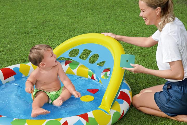 Actual product image Bestway Splash & Learn Kiddie Pool 120x117x46cm