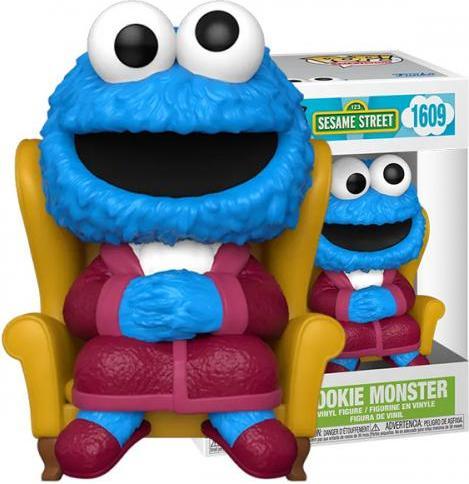 Actual product image Funko Sesame Street POP! TV Vinyl Figure Cookie Monster 9 cm
