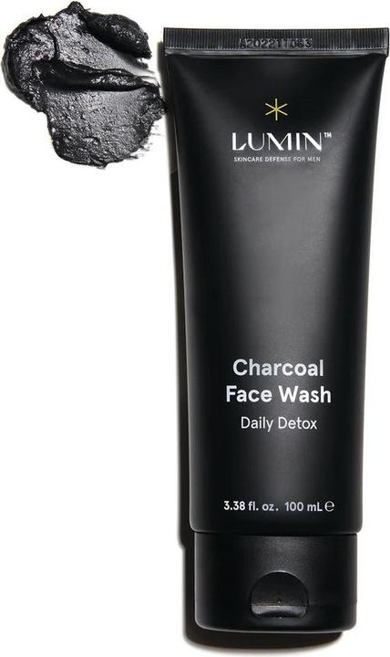 Produktbild Lumin Skincare Charcoal Face Wash Daily Detox (100ml) (Reinigungstücher, 100 ml)