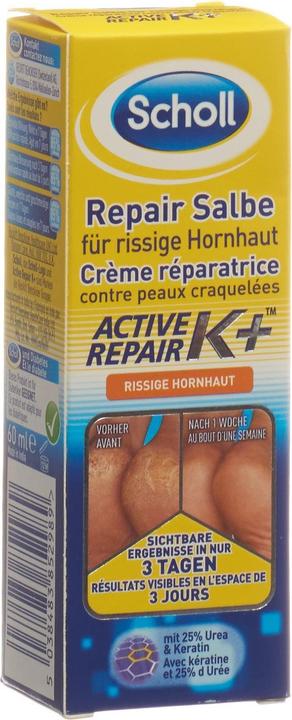 Scholl Hornhautsalbe (Fusscrème & Fussgel, 60 ml)