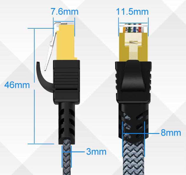 Actual product image Hermex Netzwerkkabel (UTP, CAT7, 25 m)