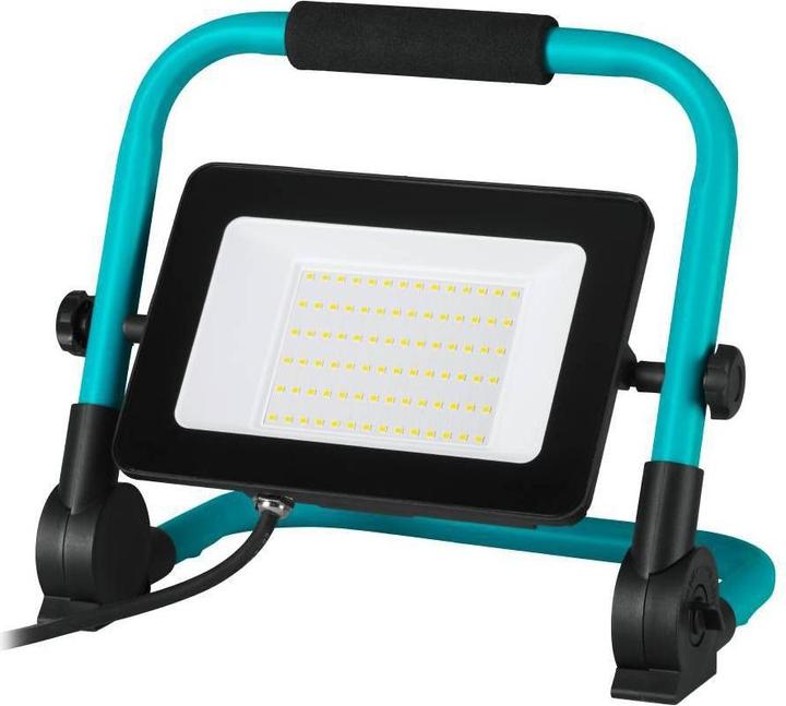 Image du produit EGLO 900531 AVELAR LED Lampadaire 52W 250x185mm Noir Turquoise Blanc Neutre IP65
