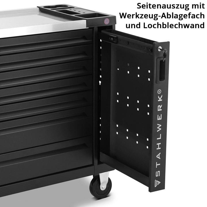 Image du produit Stahlwerk Chariot d'atelier EAGLE Chariot à outils Chariot de montage Outils Organiseur (1 x)