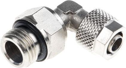 Produktbild Rs Pro Winkelgewindeadapter, Gewinde-zu-Rohr, G1/4 Stecker, 15bar (Winkelverbindung)