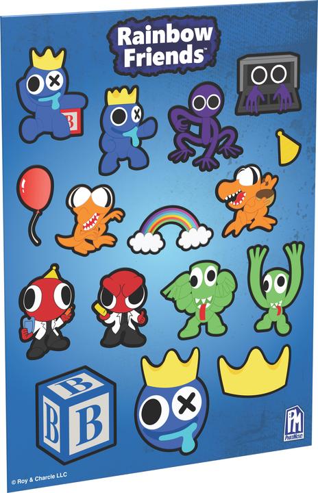 Image du produit Boti RAINBOW FRIENDS 39673 HEAD BUNDLE - BLUE - METALLIC (21 cm)