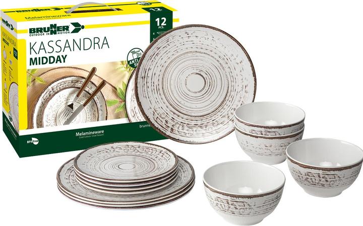 Actual product image Brunner Tableware series Kassandra