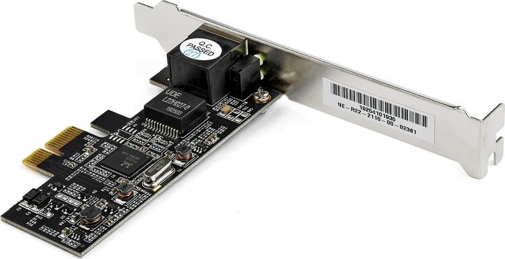 Produktbild StarTech .com ST2GPEX PCI Express Netzwerkkarte (1 Port, 2.5Gbps 2.5GBASE-T, PCIe LAN Adapter Karte) (Ethernet, RJ45)