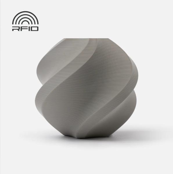 Immagine prodotto Bambu Lab Ricarica PLA Basic - Grigio - 1,75 mm (PLA, 1.75 mm, 1000 g, Grigio)
