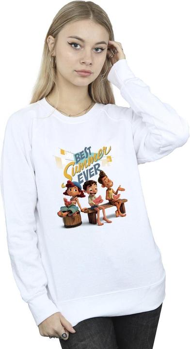Actual product image Disney Womens/Ladies Luca Best Summer Ever Sweatshirt (S)