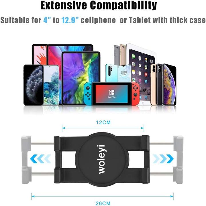 Image du produit Woleyi Support pour tablette de voiture