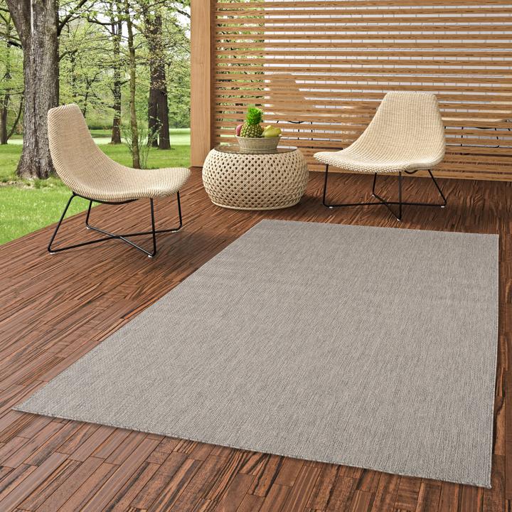 Image du produit Pergamon Tapis d'intérieur et d'extérieur Flatweave Valencia Mix (140 x 200 cm)