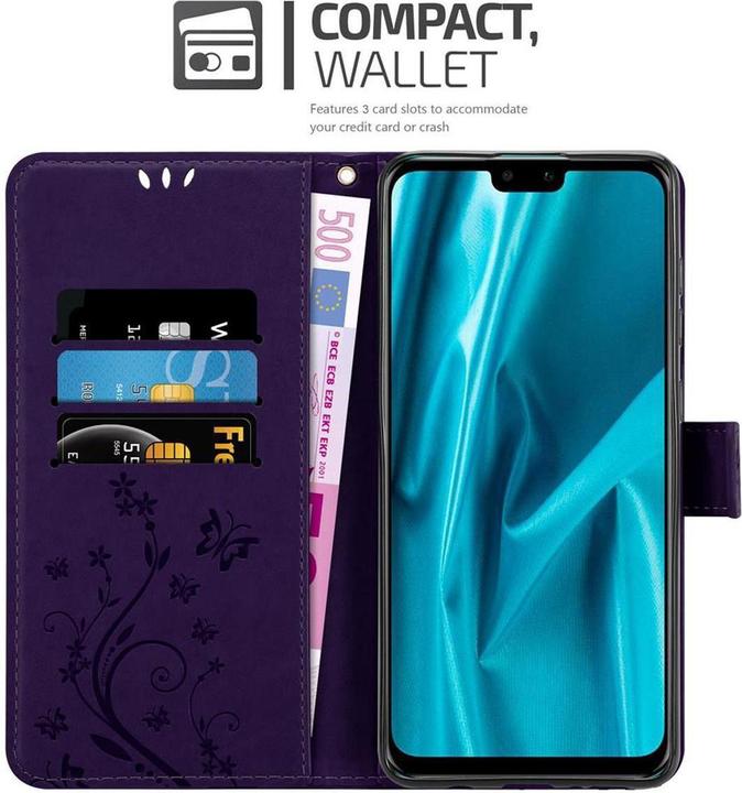 Immagine prodotto Cadorabo Copertina del libro di fiori (Huawei Y9 (2019))