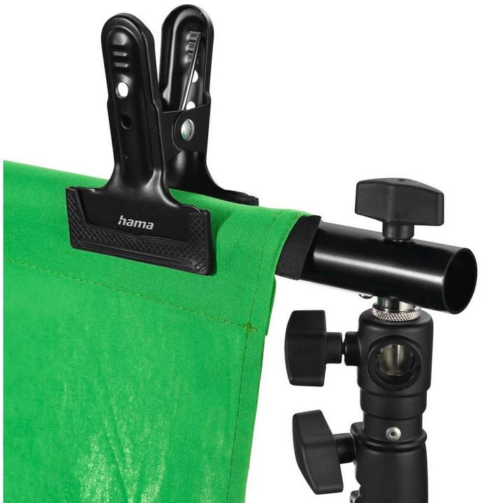 Productafbeelding Hama Foto-achtergrondsysteem voor studio en onderweg, 158-295 cm, uitschuifbaar (295 cm, 260 cm)
