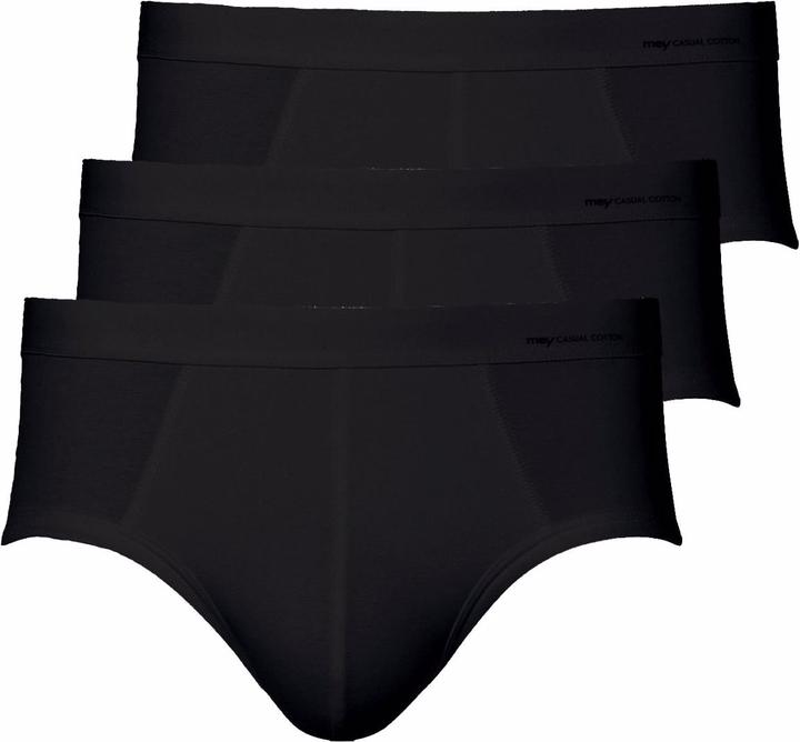 Produktbild Mey 3er Pack Casual Cotton Slip mit Webbund - Unterhose (M, 3er Pack)