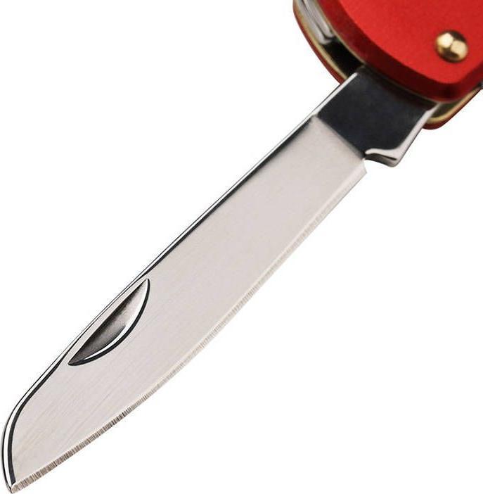 Actual product image NexTool Multifunctional mini pocket knife NE0142 ( red )