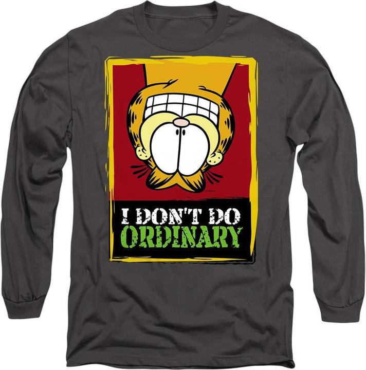 Immagine prodotto Garfield I Don't Do Ordinary Maglietta Adulto Unisex (L)