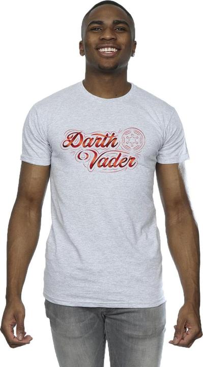 Produktbild Star Wars ObiWan Kenobi Darth Vader Ribbon Font TShirt (XL)