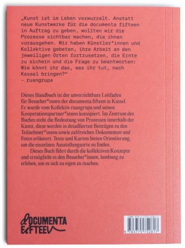Actual product image documenta fifteen Handbuch (German, Ruangrupa, 2022)