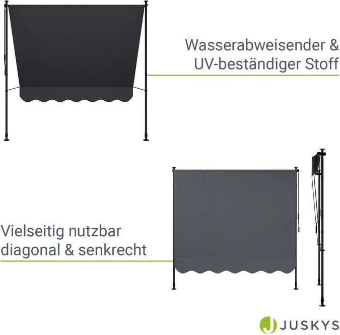Produktbild Juskys Klemmmarkise Kapstadt (2 m)