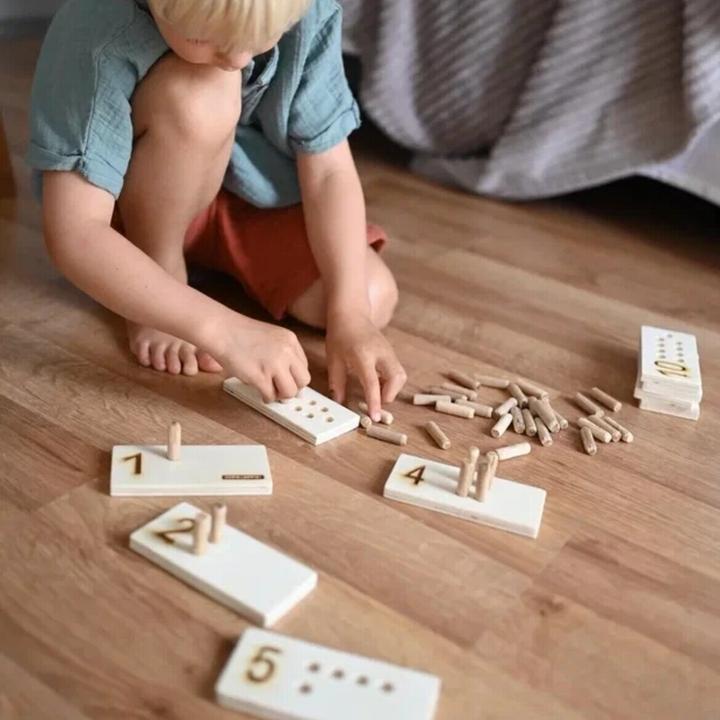 Image du produit Intellectiki Bâtonnets de calcul en bois