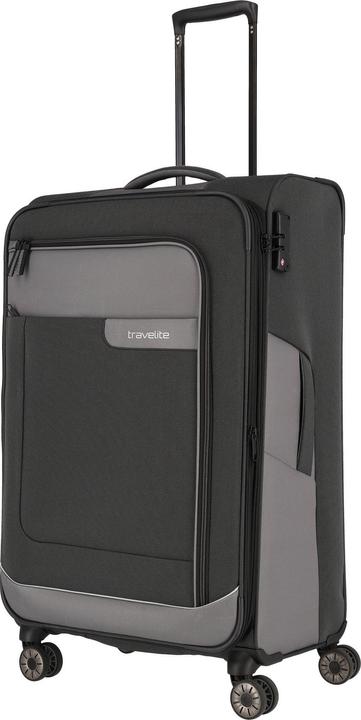Image du produit Travelite Trolley + valise Viia 4w Trolley L (91 l, L (90 - 115l))