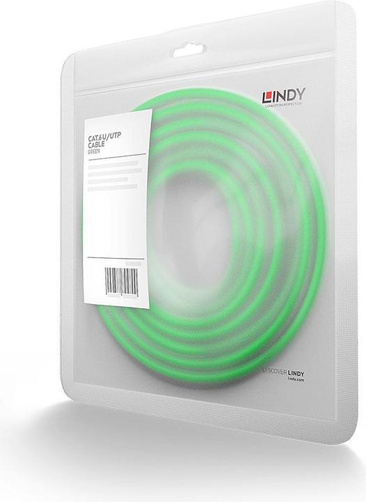 Produktbild Lindy Netzwerkkabel (U/UTP, CAT6, 2 m)