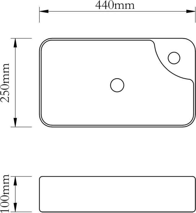 Image du produit VidaXL Sirimavo (250 mm, 440 mm)