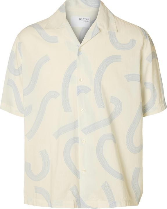 Produktbild Selected Homme Print Kurzarmhemd (L)
