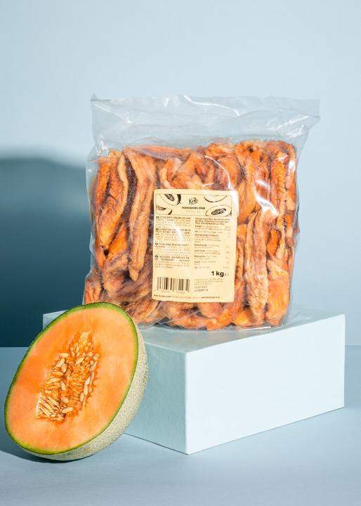 Image du produit KoRo Melon Cantaloupe en tranches, séché (1000 g)