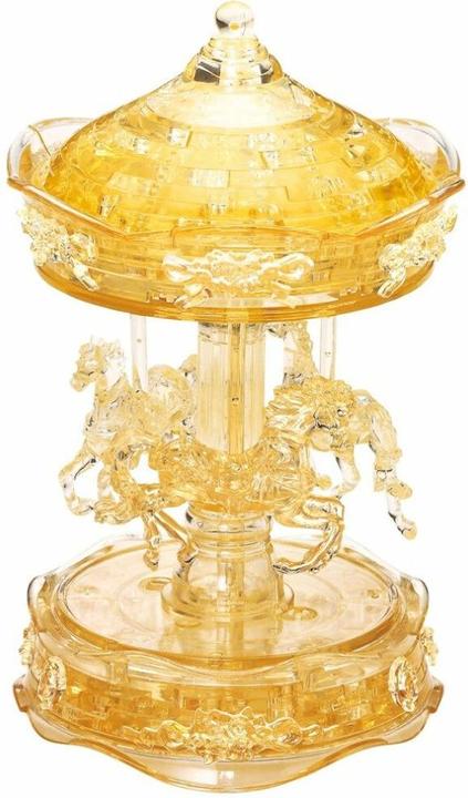Immagine prodotto HCM Kinzel HCM59152 - Puzzle di cristallo: Carosello 3D - Grande, 83 pezzi (EN, DE), dai 14 anni (83 pezzi)