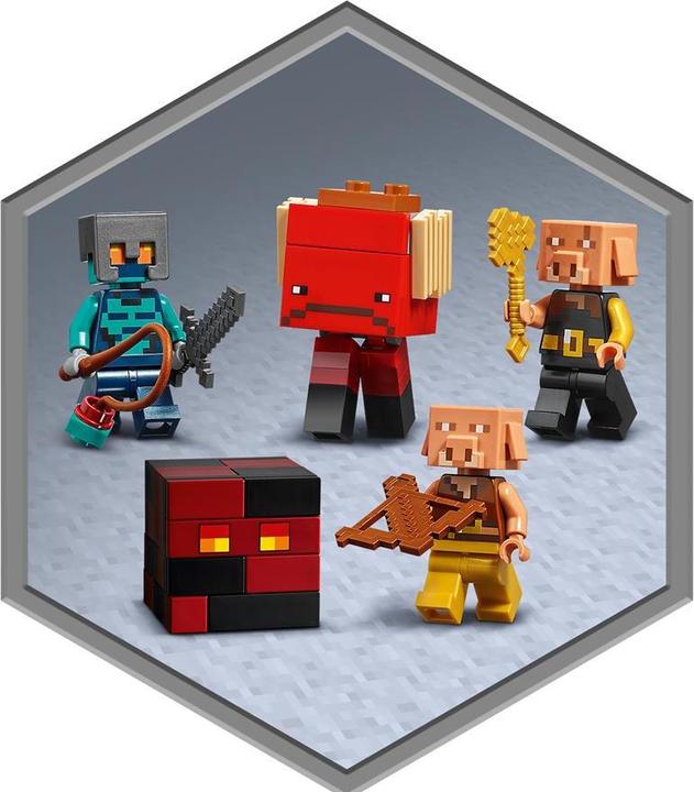 Immagine prodotto LEGO Il bastione dell'aldilà (21185, LEGO Minecraft)