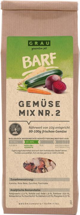 Grau Complément alimentaire BARF pour chiens (Adulte, 150 g)